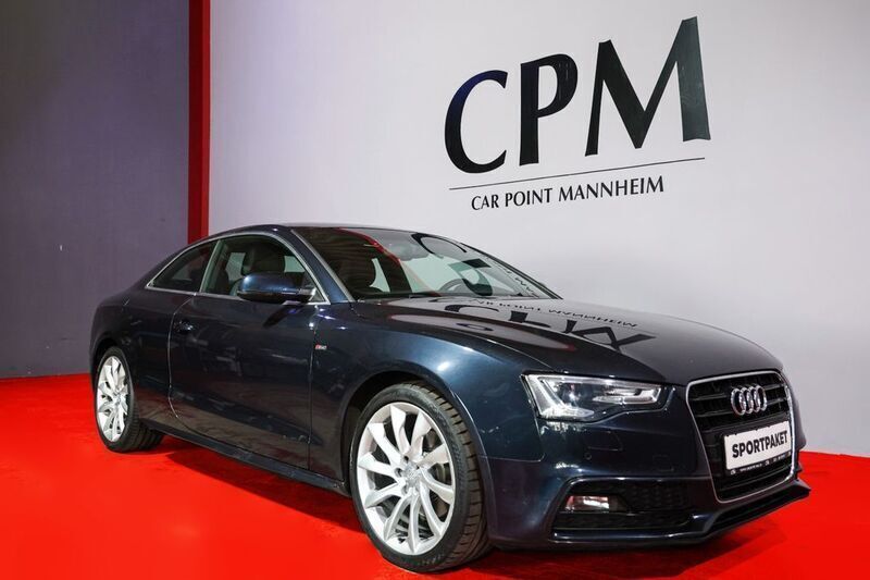 Blau Gebraucht 2013 Audi A5 S-Line Coupé | 14.950 € (Fairer Preis) - Bild 1/4