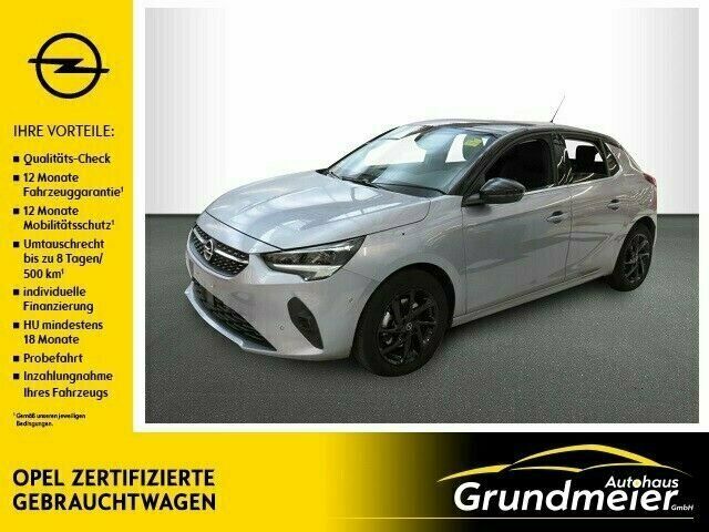 Silber metallic Gebraucht 2020 Opel Corsa Elegance Kleinwagen | 16.898 € (Etwas zu teuer) - Bild 1/4