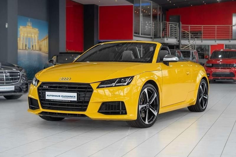 Vegasgelb uni Gebraucht 2017 Audi TT Roadster Cabrio | 32.980 € (Fairer Preis) - Bild 1/4