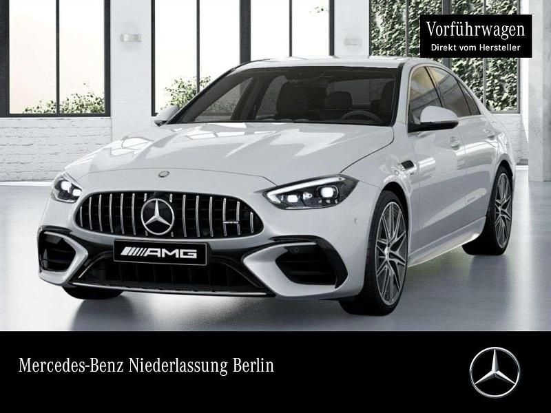 Weiß Gebraucht 2024 Mercedes C63S AMG AMG Limousine | 76.890 € (Guter Preis) - Bild 1/4