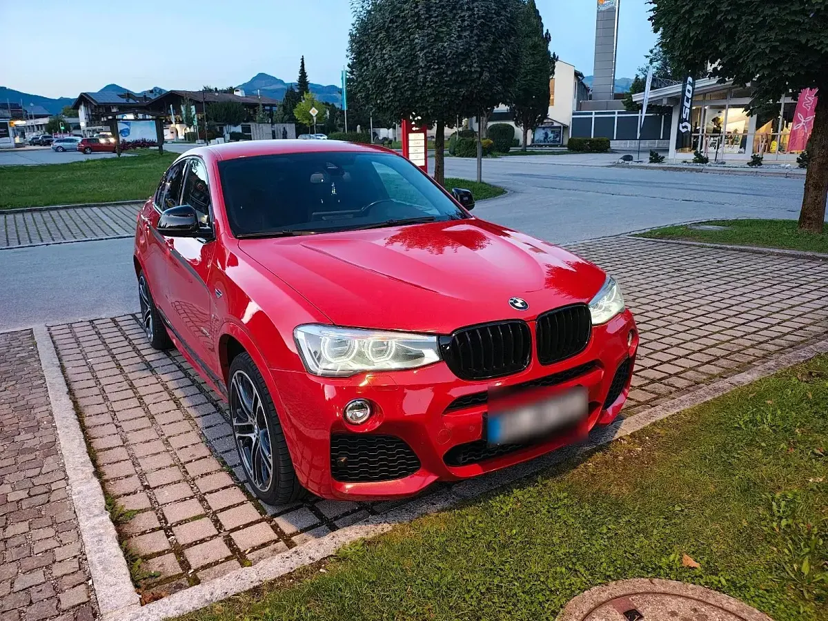 Gebraucht BMW X4 M Sport 258 PS (189 kW) 2015 Rot SUV