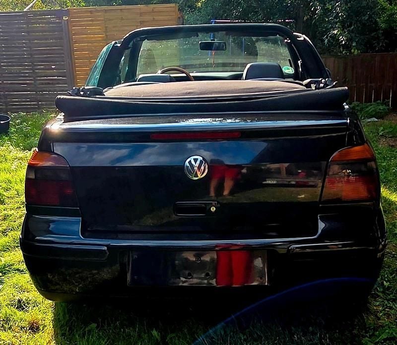 Schwarz Gebraucht 2000 VW Golf Cabriolet Karmann Cabrio | 1.950 € (Superpreis) - Bild 1/4