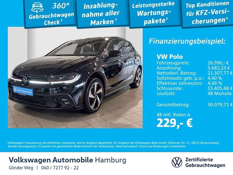 Deep black perleffekt Gebraucht 2022 VW Polo GTI Limousine | 26.990 € (Etwas zu teuer) - Bild 1/3