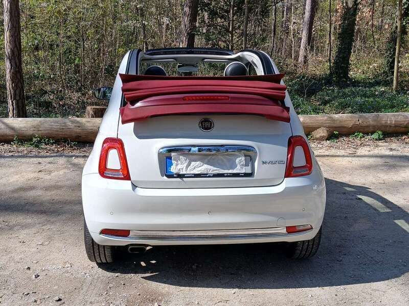 Weiß Gebraucht 2020 Fiat 500C Launch Edition Cabrio | 12.500 € (Fairer Preis) - Bild 1/1