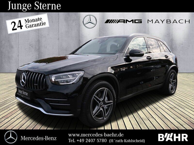 Unilack schwarz Gebraucht 2020 Mercedes GLC43 AMG AMG SUV | 57.450 € (Teuer) - Bild 1/4
