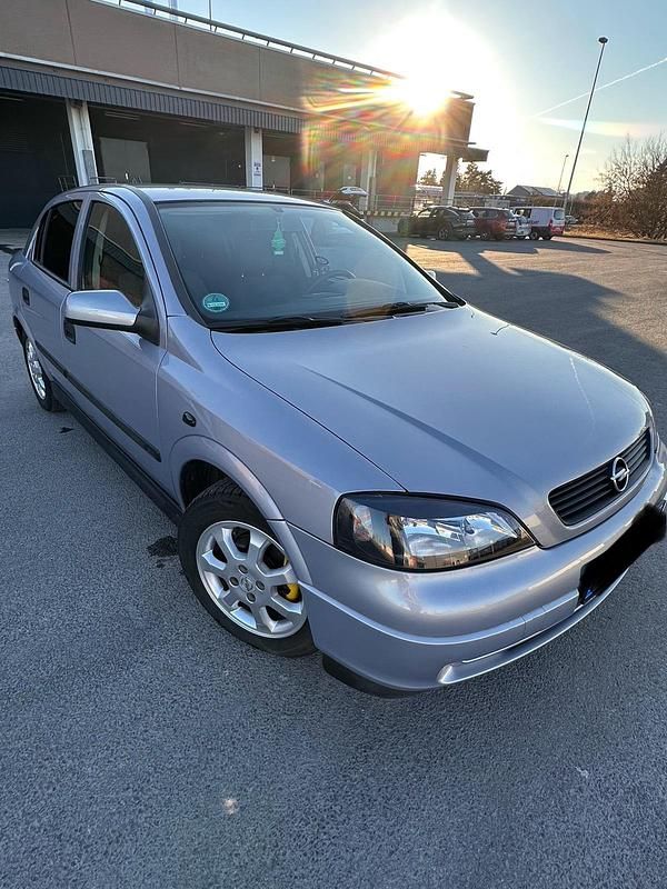 Gebraucht Opel Astra 2002 Grau Limousine