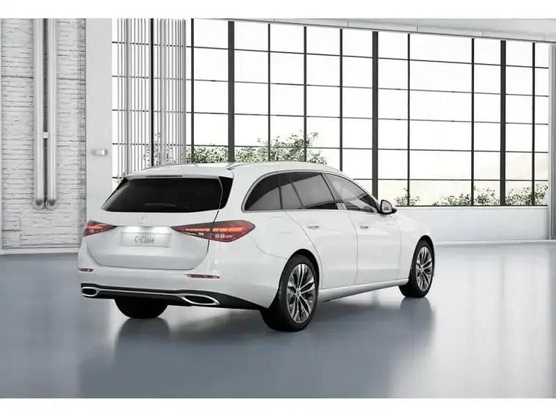 Gebraucht Mercedes C220 Avantgarde 197 PS (144 kW) 2023 Unilack polarweiß Kombi