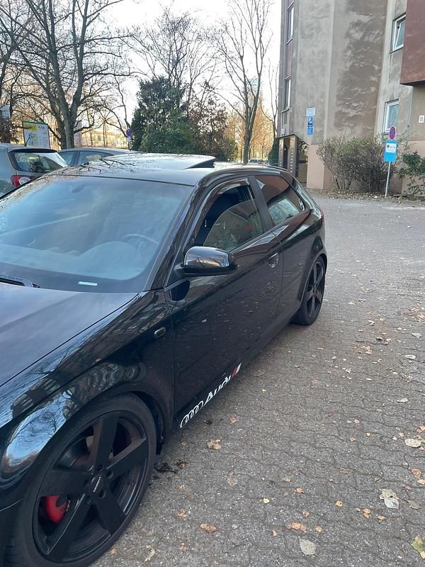 Schwarz Gebraucht 2006 Audi A3 S-Line Kleinwagen | 1.790 € (Superpreis) - Bild 1/4
