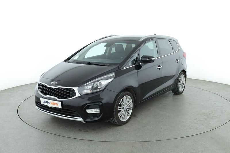 Schwarz Gebraucht 2017 Kia Carens Vision Van / Kleinbus | 14.330 € (Teuer) - Bild 1/3