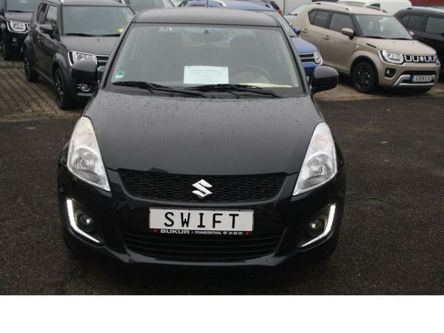 Schwarz (metallic) Gebraucht 2016 Suzuki Swift Club Kleinwagen | 10.650 € (Teuer) - Bild 1/4