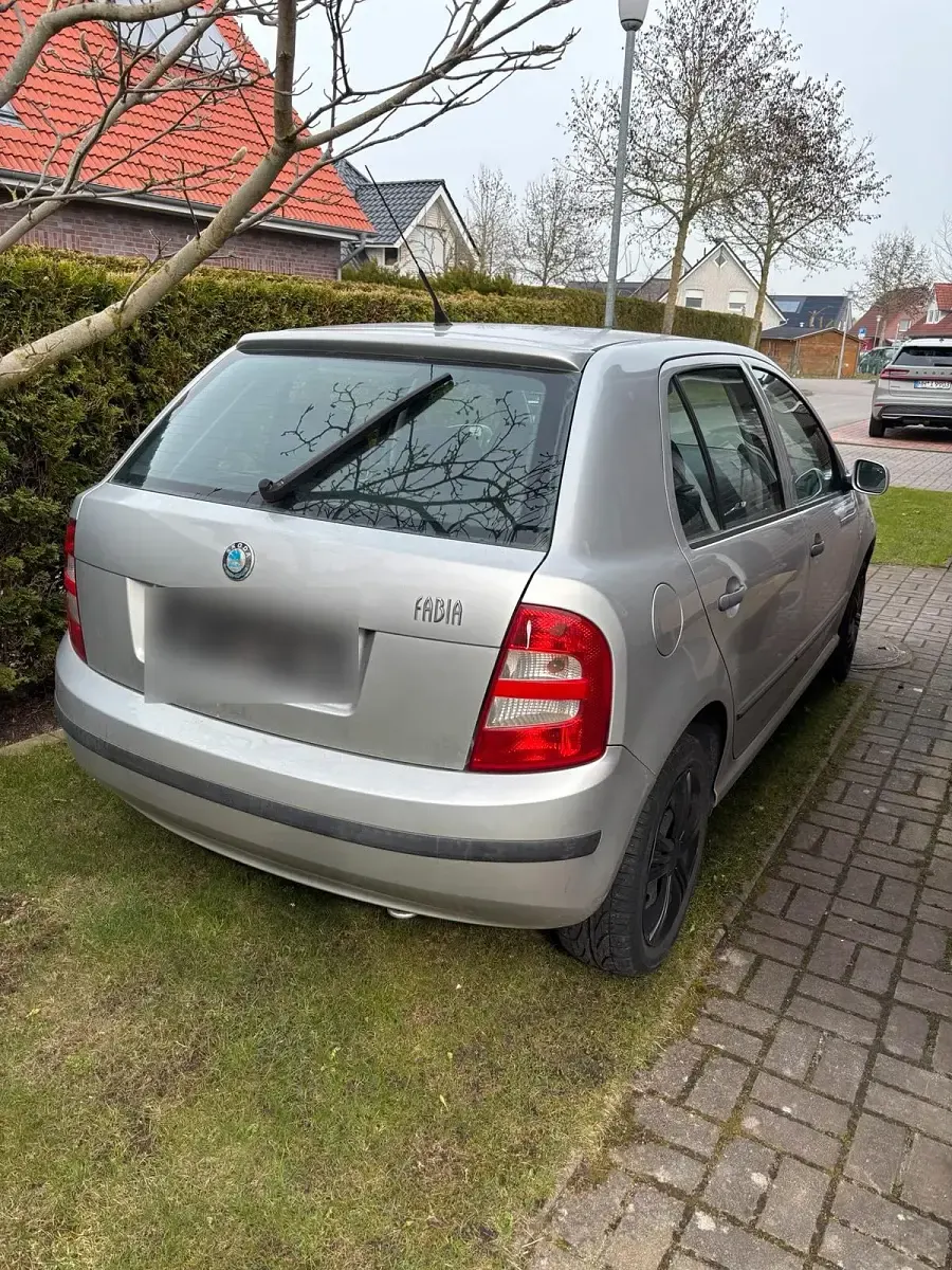 Używany Skoda Fabia 75 KM (55 kW) 2004 Srebrny Hatchback