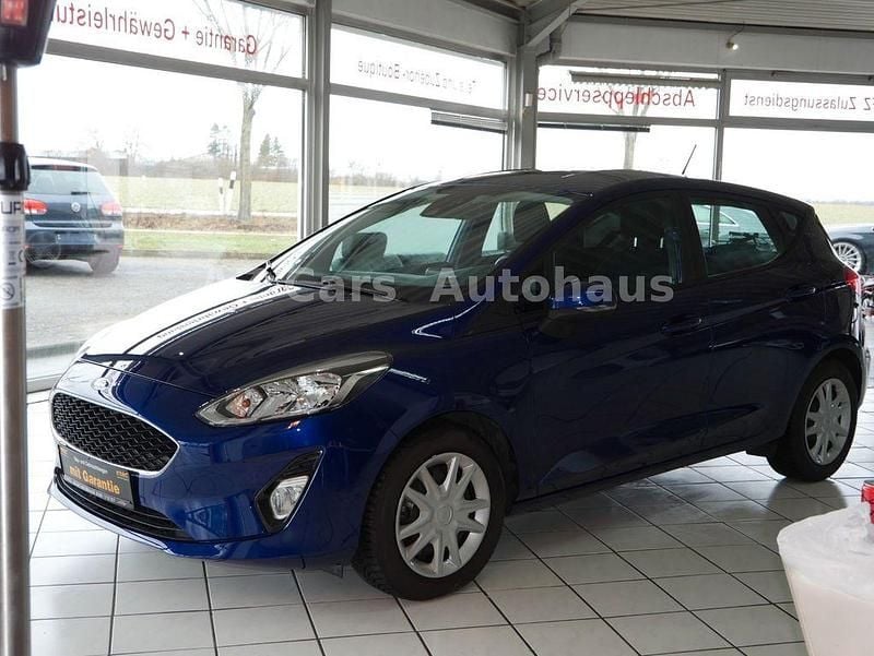 Gebraucht Ford Fiesta Cool & Connect 101 PS (74 kW) 2018 Blau Kleinwagen
