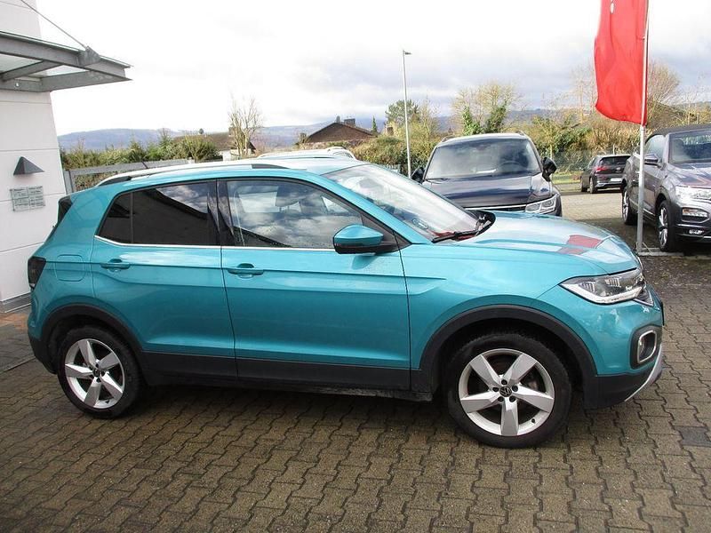 Gebraucht VW T-Cross Style 110 PS (80 kW) 2022 Grün SUV