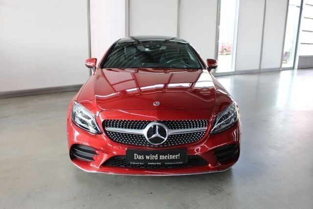 Gebraucht Mercedes C400 AMG 333 PS (244 kW) 2020 Rot , designo hyazinthrot metallic Coupé