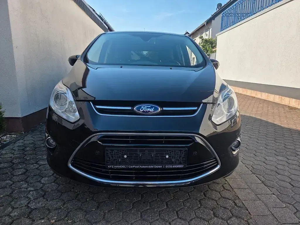 Gebraucht Ford C-MAX Titanium 125 PS (91 kW) 2014 Schwarz Van / Kleinbus
