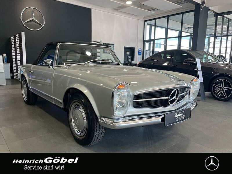 Gebraucht Mercedes SL280 170 PS (125 kW) 1969 Silbergrau Cabrio