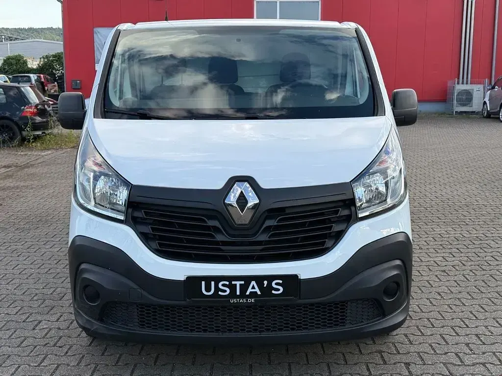 Gebraucht Renault Trafic Komfort 90 PS (66 kW) 2016 Weiß Van / Kleinbus