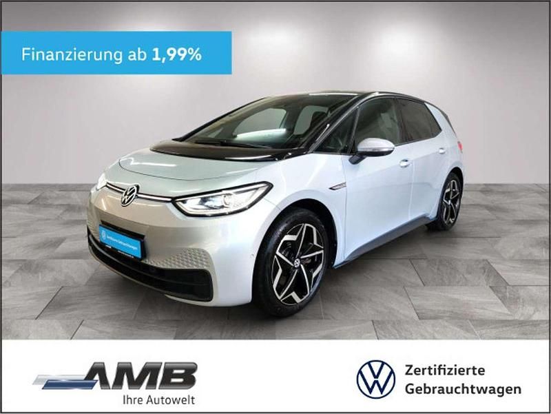 Scale silver metallic/schwarz Gebraucht 2023 VW ID.3 Pro Kleinwagen | 29.440 € (Fairer Preis) - Bild 1/3