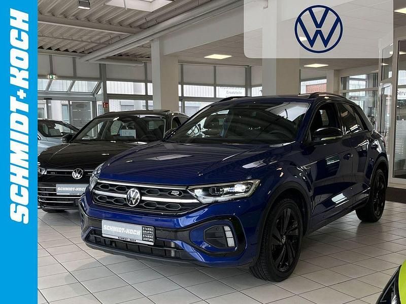Blau Gebraucht 2024 VW T-Roc R-line SUV | 35.690 € (Etwas zu teuer) - Bild 1/4