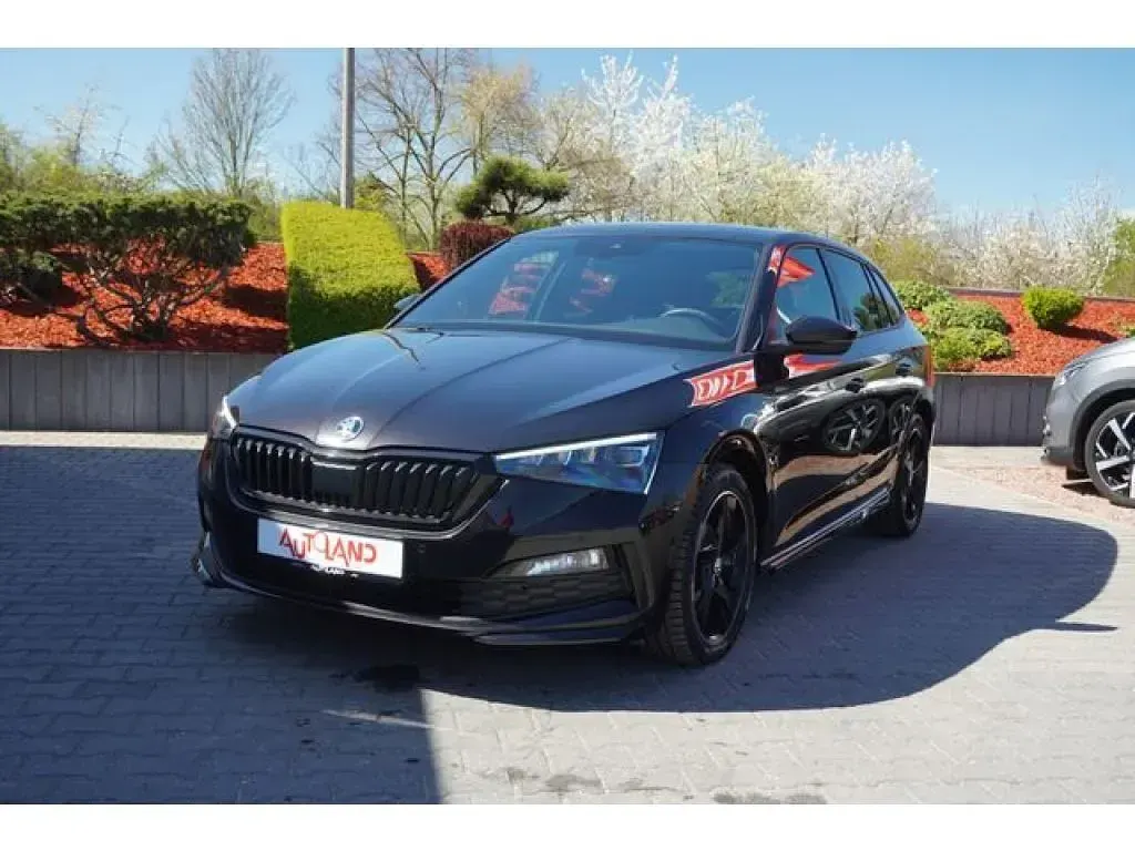 Gebraucht Skoda Scala 150 PS (110 kW) 2020 Black magic metallic (metallic) Kleinwagen