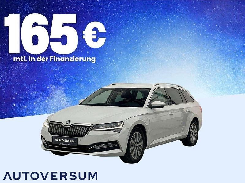 Weiß Gebraucht 2021 Skoda Superb Style Kombi | 21.445 € (Guter Preis) - Bild 1/3