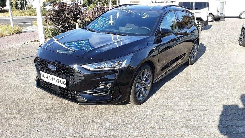 Obsidianschwarz metallic Neu 2025 Ford Focus ST-Line X Kombi | 29.790 € (Guter Preis) - Bild 1/4