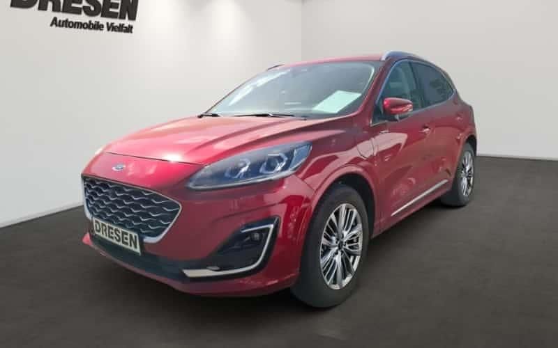 Rot Gebraucht 2021 Ford Kuga Vignale SUV | 28.140 € (Etwas zu teuer) - Bild 1/4