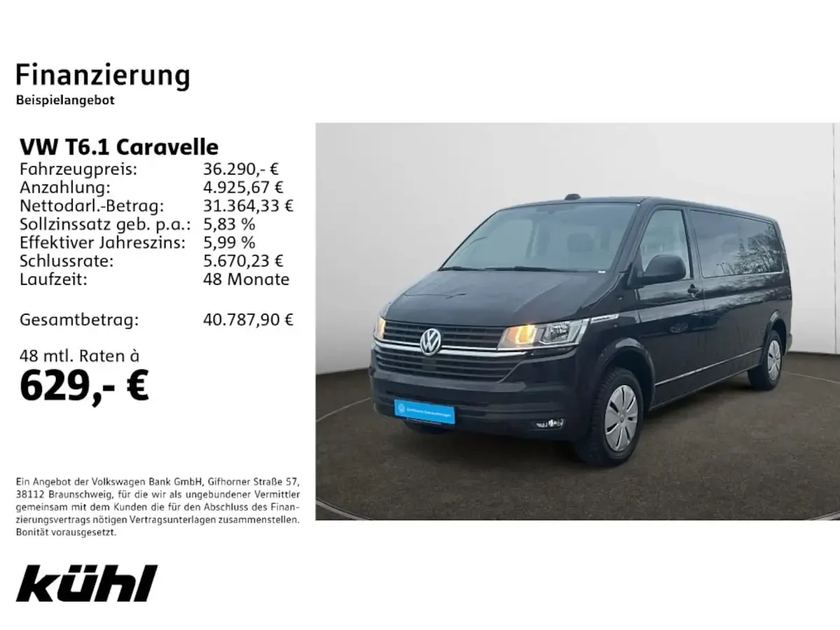 Gebraucht VW Caravelle Trendline 150 PS (110 kW) 2020 Van