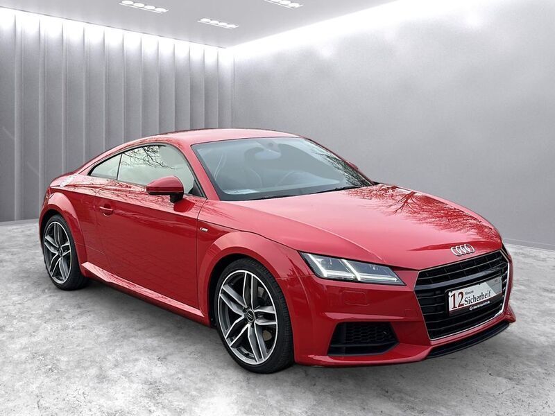 Rot Gebraucht 2015 Audi TT S-line plus Coupé | 21.499 € (Fairer Preis) - Bild 1/4