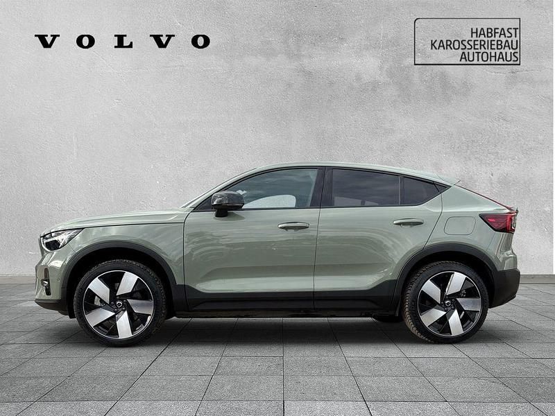 Gebraucht Volvo C40 Ultimate 300 kW (408 PS) 2022 Sage green / metallic SUV