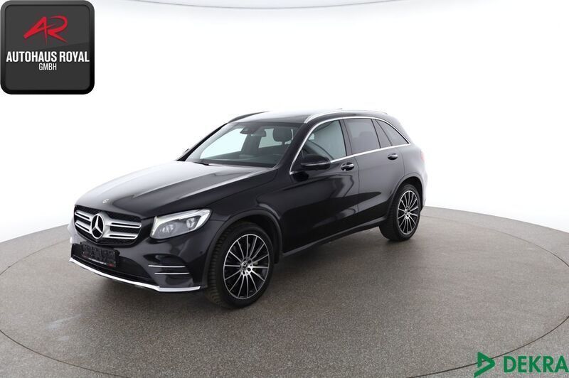 Schwarz Gebraucht 2017 Mercedes GLC250 AMG SUV | 29.480 € (Fairer Preis) - Bild 1/4