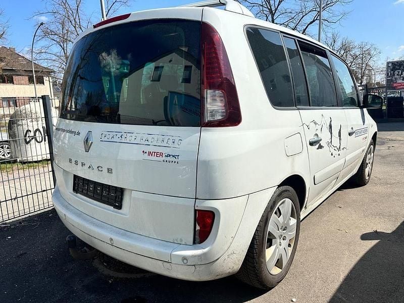 Gebraucht Renault Espace Initiale Paris 150 PS (110 kW) 2013 Weiß Van / Kleinbus