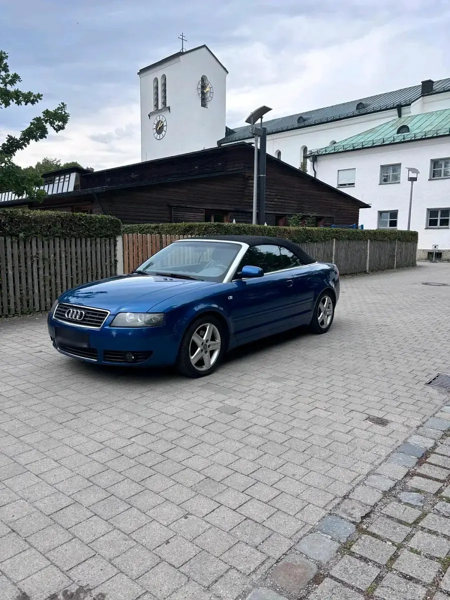 Gebraucht Audi A4 Cabriolet 170 PS (125 kW) 2002 Blau Cabrio
