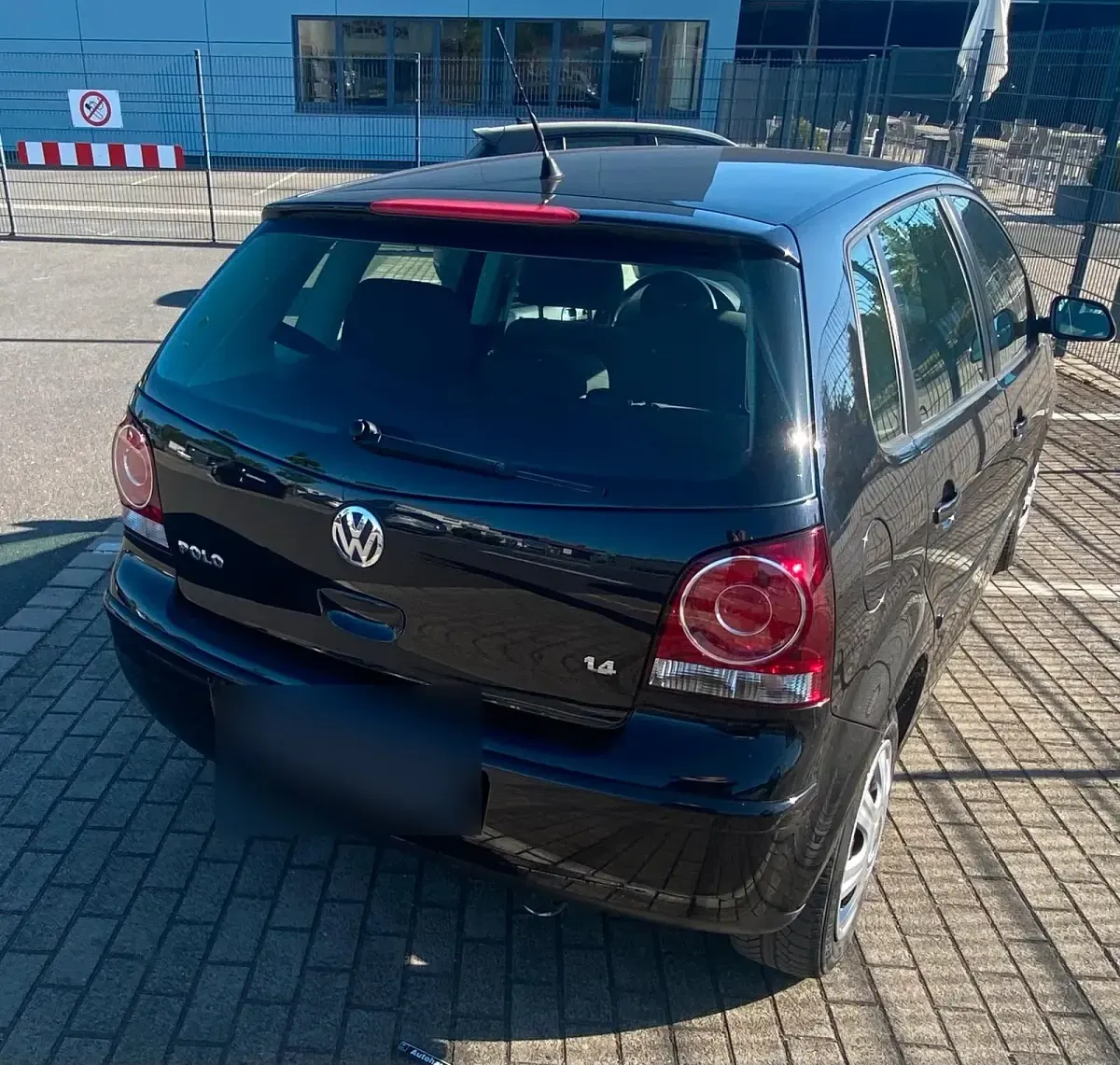 Gebraucht VW Polo 80 PS (58 kW) 2008 Schwarz Kleinwagen