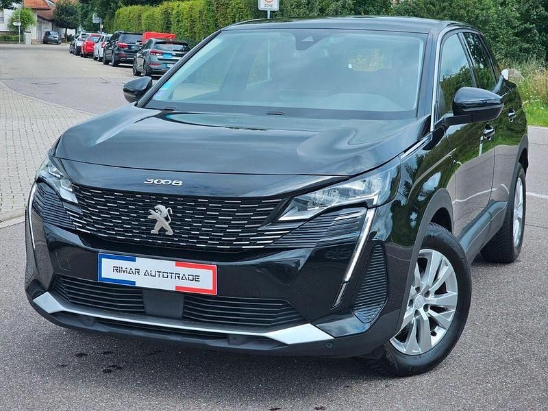 Schwarz Gebraucht 2021 Peugeot 3008 Business-Line SUV | 14.500 € (Fairer Preis) - Bild 1/4