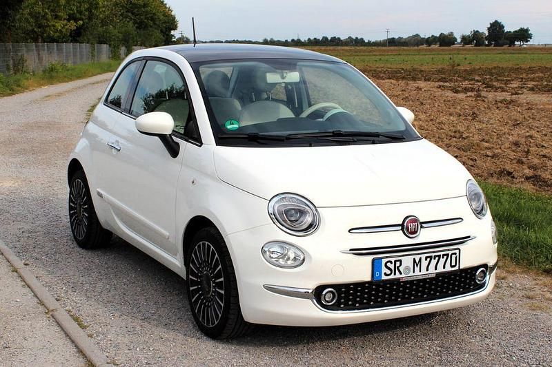 Weiß Gebraucht 2018 Fiat 500 Kleinwagen | 8.990 € (Guter Preis) - Bild 1/4