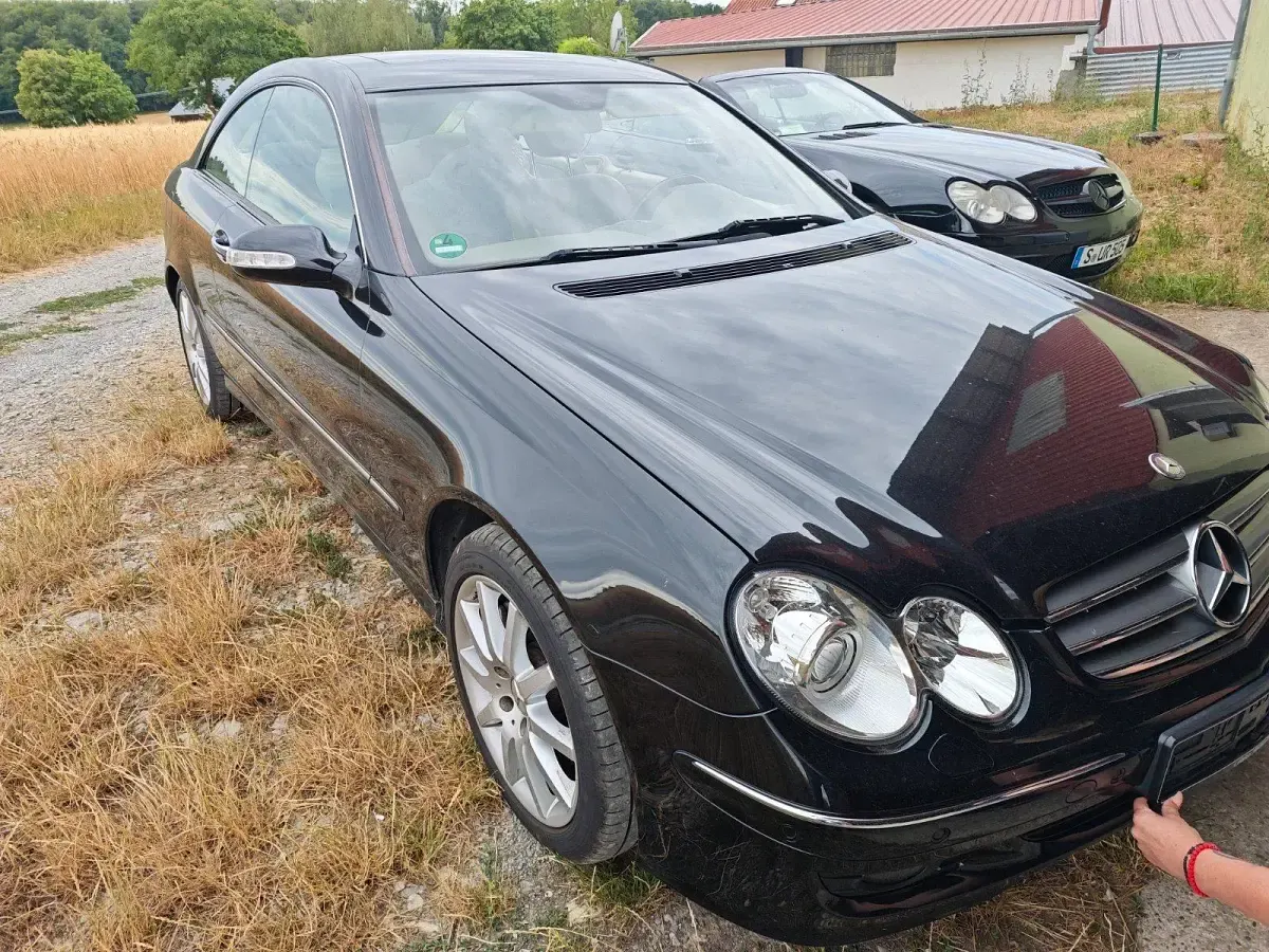 Gebraucht Mercedes CLK350 272 PS (200 kW) 2008 Schwarz Coupé