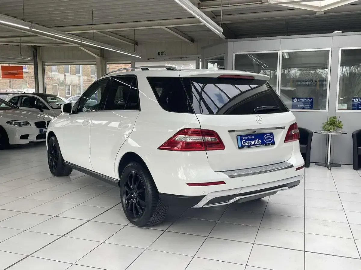 Używany Mercedes ML250 204 KM (150 kW) 2014 Biały SUV
