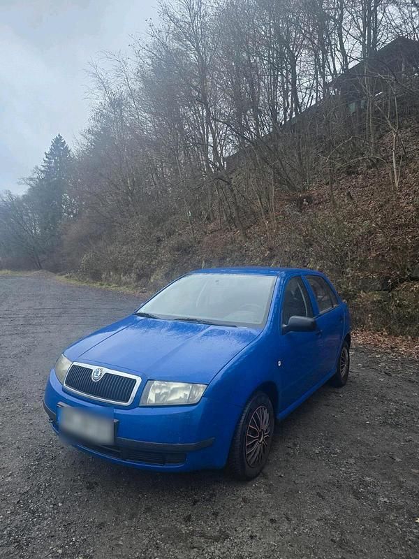 Gebraucht Skoda Fabia 54 PS (39 kW) 2005 Blau Kleinwagen