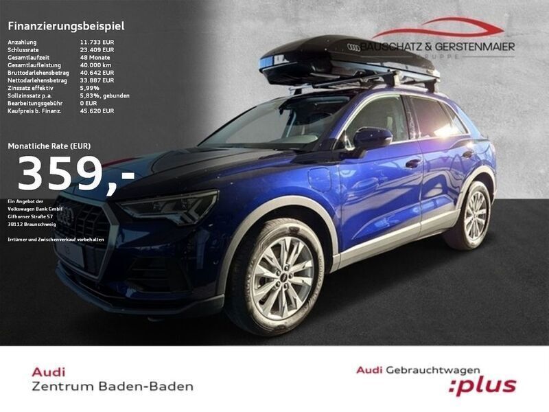 Blau Gebraucht 2023 Audi Q3 Ambiente SUV | 45.620 € - Bild 1/4