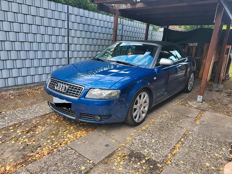 Blau Gebraucht 2003 Audi A4 Cabriolet Cabrio | 4.200 € (Teuer) - Bild 1/4
