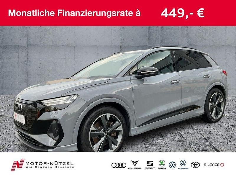 Kieselgrau Gebraucht 2022 Audi Q4 e-tron Ambiente SUV | 33.930 € (Guter Preis) - Bild 1/4