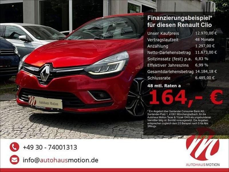 Feuerrot Gebraucht 2018 Renault Clio IV Intens Limousine | 12.970 € (Fairer Preis) - Bild 1/4