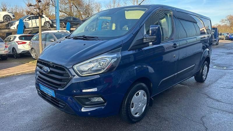 Gebraucht Ford Transit Custom Trend 131 PS (96 kW) 2019 Blau Van / Kleinbus