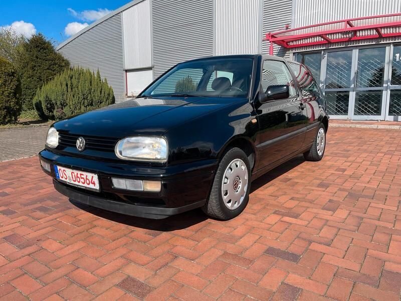 Schwarz Gebraucht 1997 VW Golf III Limousine | 7.999 € - Bild 1/4