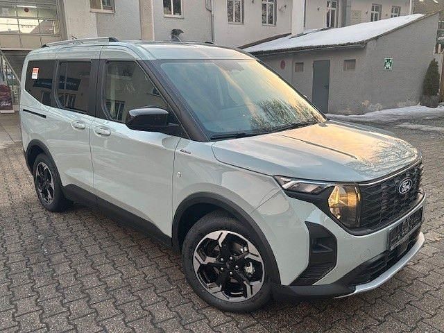 Neu Ford Tourneo Courier Active 125 PS (91 kW) 2025 Grün Van / Kleinbus