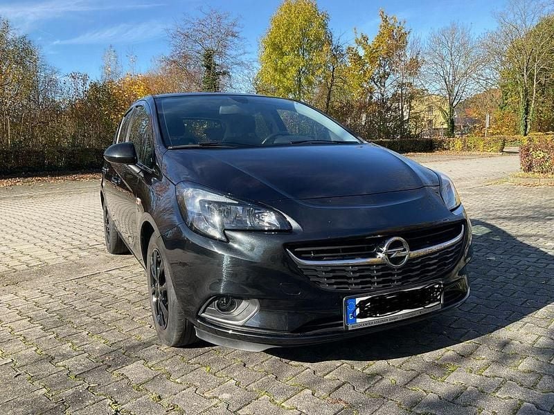 Gebraucht Opel Corsa drive 90 PS (66 kW) 2016 Schwarz Kleinwagen