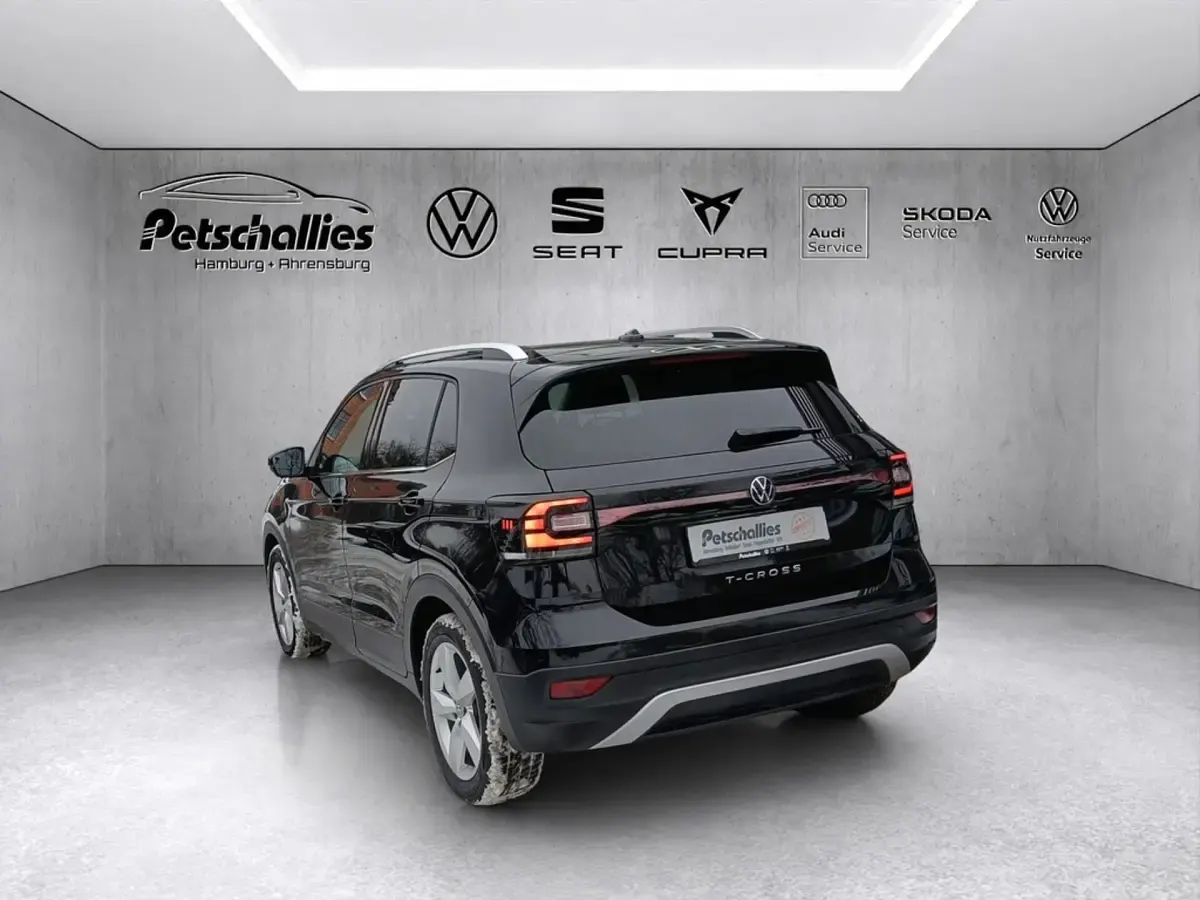 Gebraucht VW T-Cross Style 110 PS (80 kW) 2022 Schwarz SUV