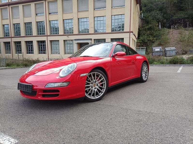 Rot Gebraucht 2007 Porsche 911 Targa 4S Cabrio | 49.999 € - Bild 1/4