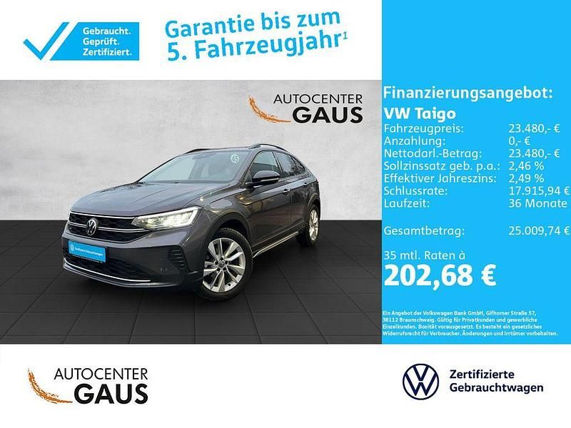 Gebraucht VW Taigo Goal 116 PS (85 kW) 2025 Grau SUV